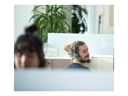 Poly EncorePro HW710 Wired Quick Disconnect Monaural Headset