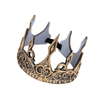Herre Royal Crown til Fødselsdag Middelalderbal Elegant og Majestætisk