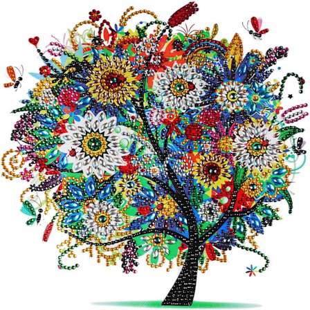 5D Diamantmalerisett for voksne, Diamantmalerisett, Diamon