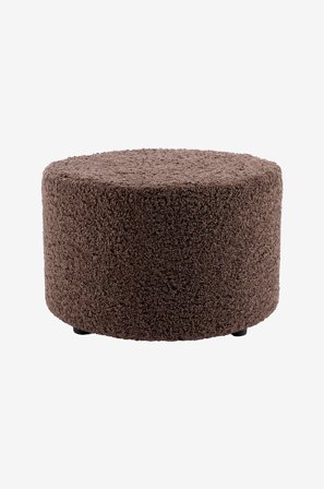 Nordic Furniture Group - Sittpuff Shaun dia 55 - Brun - Fotpallar & puffar - Från Homeroom
