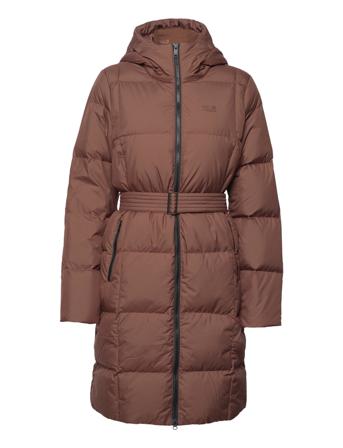 Frozen Lake Coat W Fodrad Rock Brun Jack Wolfskin