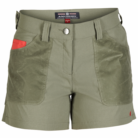 Amundsen 5Incher Field Shorts Womens Blue Surf/Olive Ash