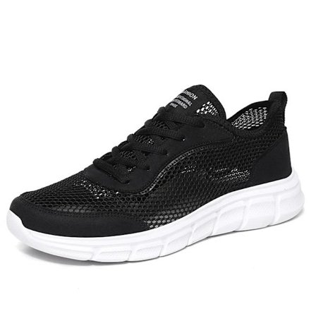 Sommar Mesh Skor Herr Sneakers Andas Lätt Herr Fritidsskor Snörning Promenadskor Tenis Masculino Zapatillas Hombre