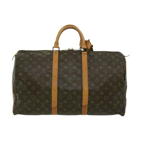 Louis Vuitton Vintage, Pre -owned Keepall 50 Bruin, unisex, Maat:ONE Size