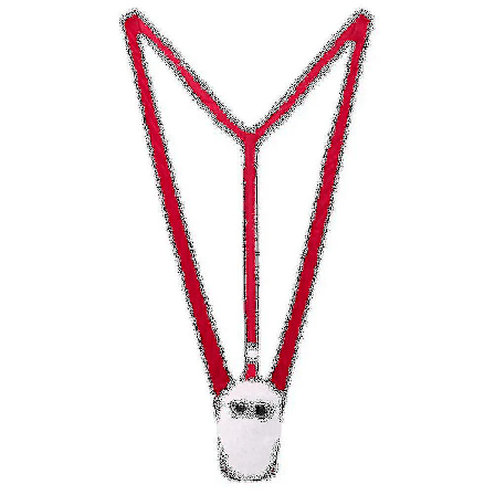 En Mankini Santa Mænds Badetøj Borat Thong Dress Up Stag Party (FMY)