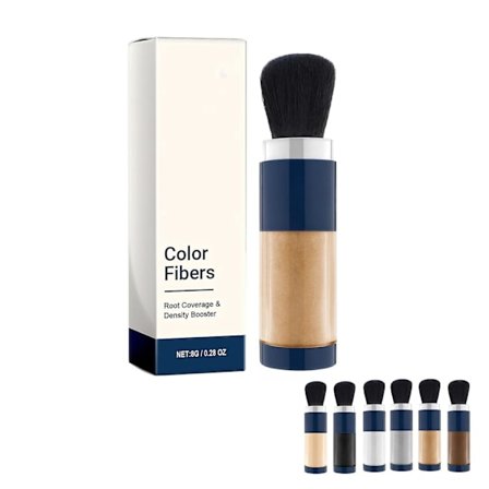 Supersize-värikuidut täyttöpakkauksella - Värillinen hiusrajan puuteri, hiustenpaksunninpuuterisarja, täyttää ohuet hiukset välittömästi