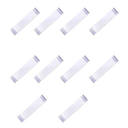 10 st Flexibel Platt Kabel 0.035x0.65 FPC FFC Flexibel Ribbon Kabel för LCD TV DVD-spelare Laptop 3D-skrivare Tillbehör