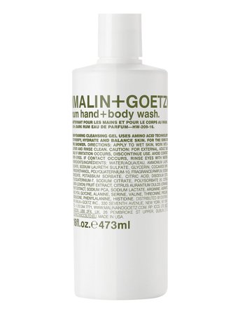Malin+Goetz Rum Hand + Body Wash - Cream - 473 ml