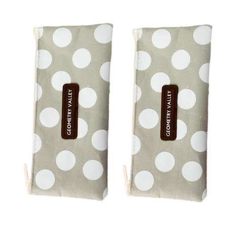 Pennfodral i Oxford-tyg med dragkedja, pennfodral, sminkväska