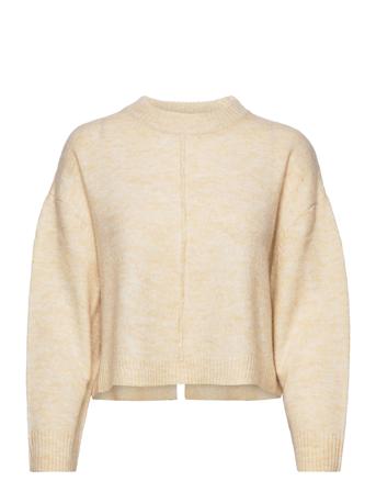 Objabbie L/S Knit Pullover Pb12 Cream Object