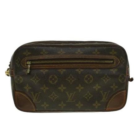 Louis Vuitton Vintage Pre-owned Canvas clutches Brun, Herre Vintage Tasker, Størrelse: ONE Size