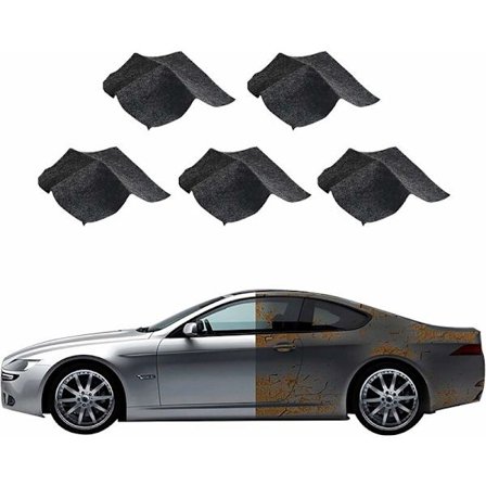 5 stk. Nano Sparkle-klude til bilridser - Multifunktionelt overfladepoleringsklud - Nem og permanent reparation af lette ridser til alle malingsfarver