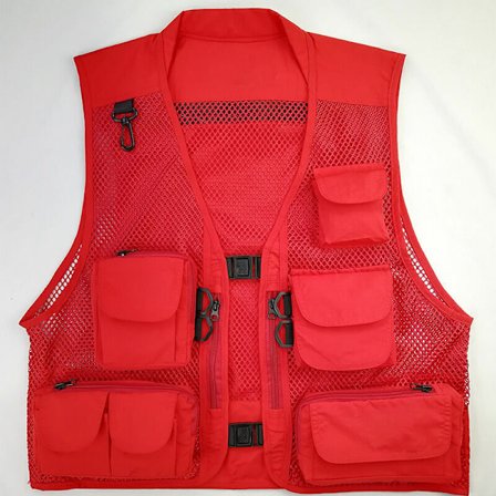 Vest Mænd Udendørs Multipockets Fiske Ærmeløs Jakker Fotografering Camping Jagt Vest.Gu.B/god