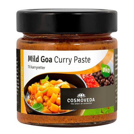 Cosmoveda Mild Goa Curry Paste Ø 175 g, Helse & Madvarer, Krydderier, Karry