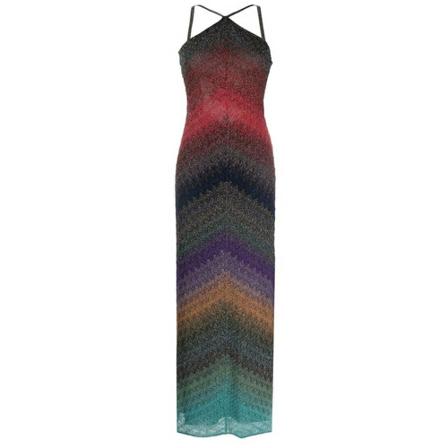 Missoni Ds22Wg06-Br00Hr Kjole Blå, Dame