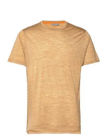Men Sphere Ii Ss Tee T-shirt Beige Icebreaker