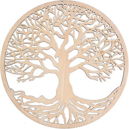 Træ Livets Træ Vægindretning Livets Træ Vægkunst - Housewarming Gave Hjem Indretning Indendørs Og Udendørs Væg Skulptur