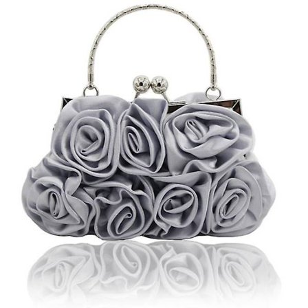 Utsökt Dam Söt Hand-i-hand Rosväska Festväska Clutch Väska Diagonal Väska