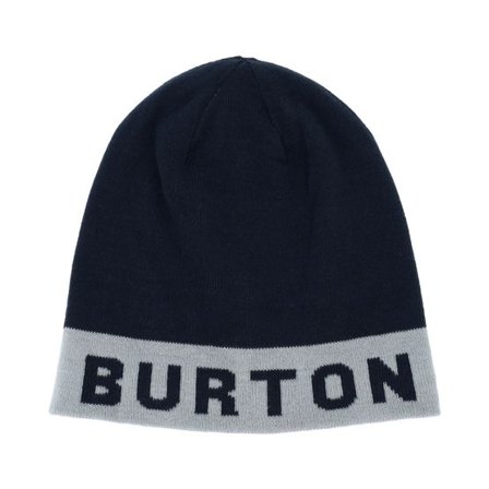 Burton - Svart traditionalbeanie Beanie - Recycled Billboard Sharkskin/True Black Beanie @ Hatstore