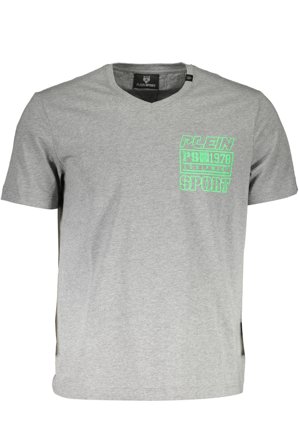 Plein Sport T-shirt Maniche Corte Uomo Grigio