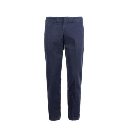 Fay, Straight Trousers Blauw, Heren, Maat:W34