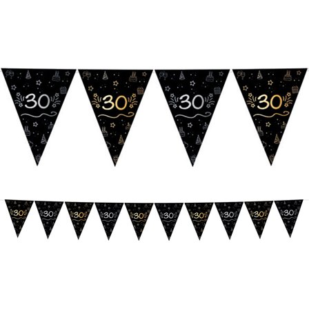 Vimpelgirlander Svart 30 år