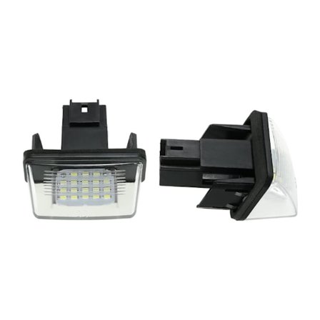 18-SMD registreringsskyltslampa 12V DC