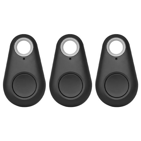 3 stk. Mini GPS Sporingsenhed Tag Nøglefinder Kæledyrs Tracker til Katte Hunde og Køretøjs Lokalisator