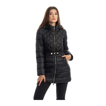 Liu Jo Down Jas , Zwart , Dames , Maat: XS