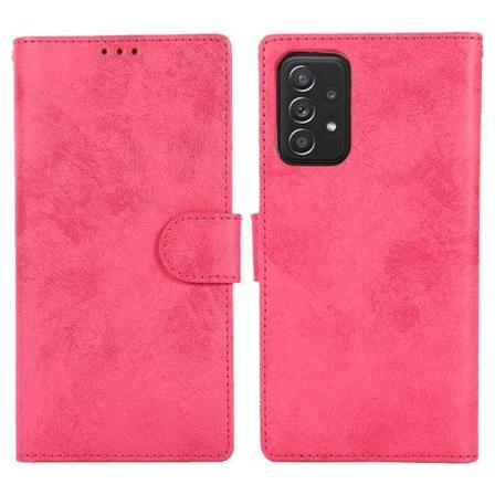 Läder Plånboksskal ‘iphone 14‘ Med Stark Magnet Avtagbar Rosa
