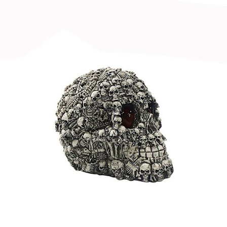 Halloween Skull Light Carving Skeletthuvud 1 1