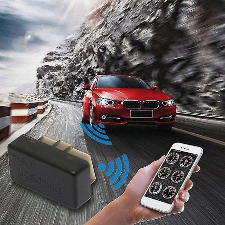 Portabel OBDII Bluetooth 4.0 ST-chip Autodiagnostiskt Verktyg