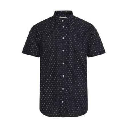 Blend, Half -sleeve shirt Blauw, Heren, Maat:XL