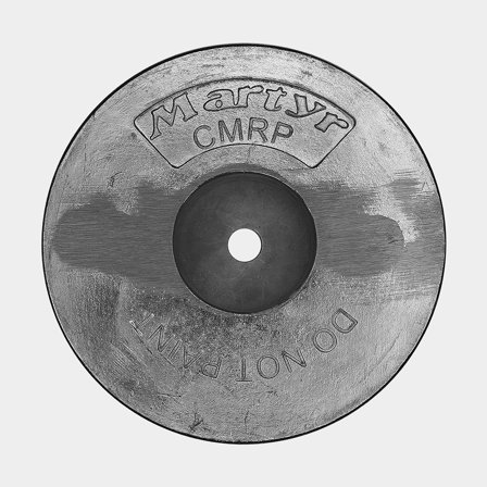 Magnesiumanodi Martyr, Ø12.5 mm / Ø100 mm, trimmilevyille / peräsimelle