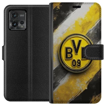 Kompatibel Tegnebogsetui til Motorola Motorola Moto G72 Farverigt abstrakt puslespillsmønster, der symboliserer fællesskab, mangfoldighed og kreativ