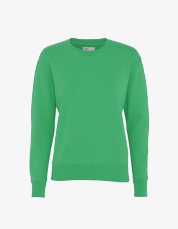 Women Classic Organic Crew - Kelly Green - S