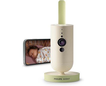 Philips SCD643/26 - Babyvakt med HD-video, app och tvåvägsljud
