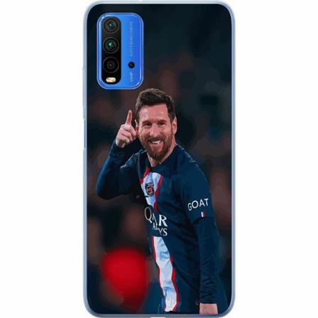 Xiaomi Redmi Note 9 4g Genomskinligt Skal Lionel Andrés Messi