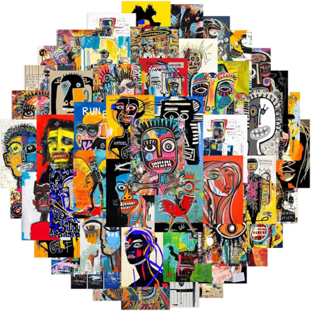 Uskomattomat Digitaaliset Sirkus Tarrat Paketti 50kpl Vesipullolle, Rullalaudalle, Kannettavalle Tietokoneelle, Puhelimelle, Päiväkirjalle