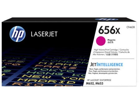 HP Toner CF463X 656X 22K Magenta - Lyreco - Toner och bläck - Tonerkassetter - Toner HP