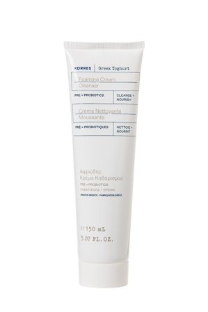 Korres Greek Yoghurt Foaming Cream Cleanser 150 ml, Skincare, Renseprodukter, Rens & Vask