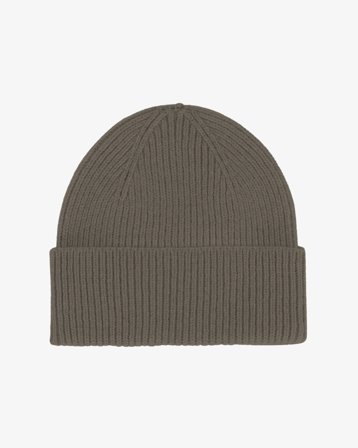 Merino Wool Beanie - Dusty Olive