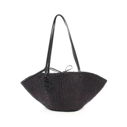 Loewe Pre-owned Pre-owned Leather shoulder-Tass , Zwart , Dames , Maat: ONE Size Vintage Tassen