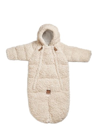 Elodie Details Baby Overall - Soft Sherpa - White - 6-12M