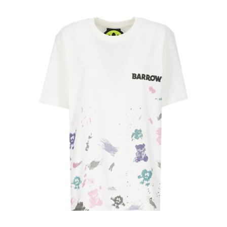 Barrow, T-Shirts Wit, Dames, Maat:XS