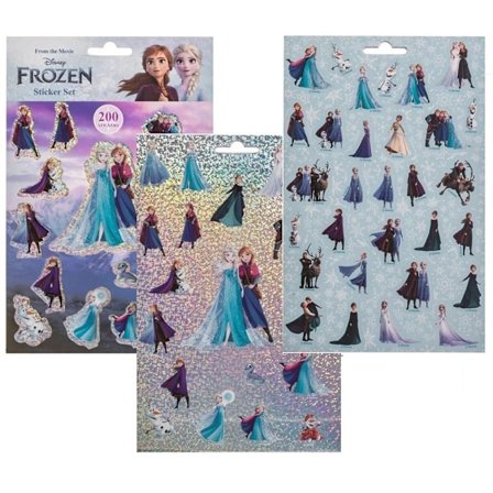 200st Frozen Klistermärken . 4 Ark