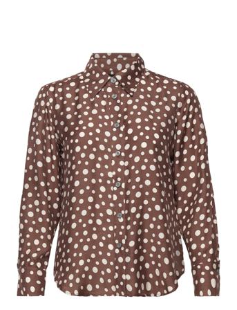 3480 - Latia N Långärmad Skjorta Multi/mönstrad SAND