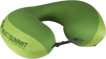 Sea to Summit Pillow Aeros Premium Traveller Lime - Makuupussit & Tyynyt