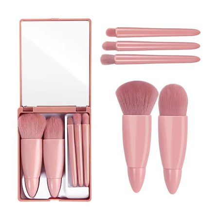 Kosmetisk børstesett, kosmetisk øyenskygge- og blush-sett