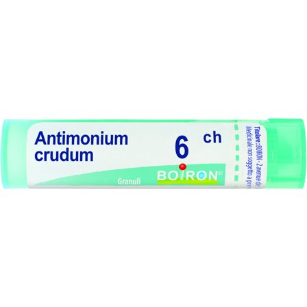 Boiron Antimonium Crudum 06Ch Tubo 80 Granuli 4g